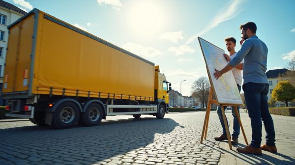 Location de camion à nantes : comment choisir et organiser le transport